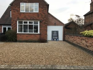 West Bridgford Landscaping Ltd - X-Grid Gravel Driveway Finished