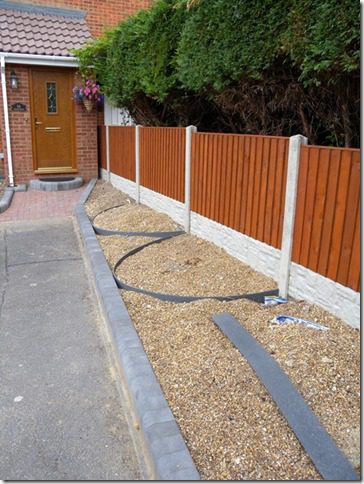 EcoLat Garden Edging Being Installed