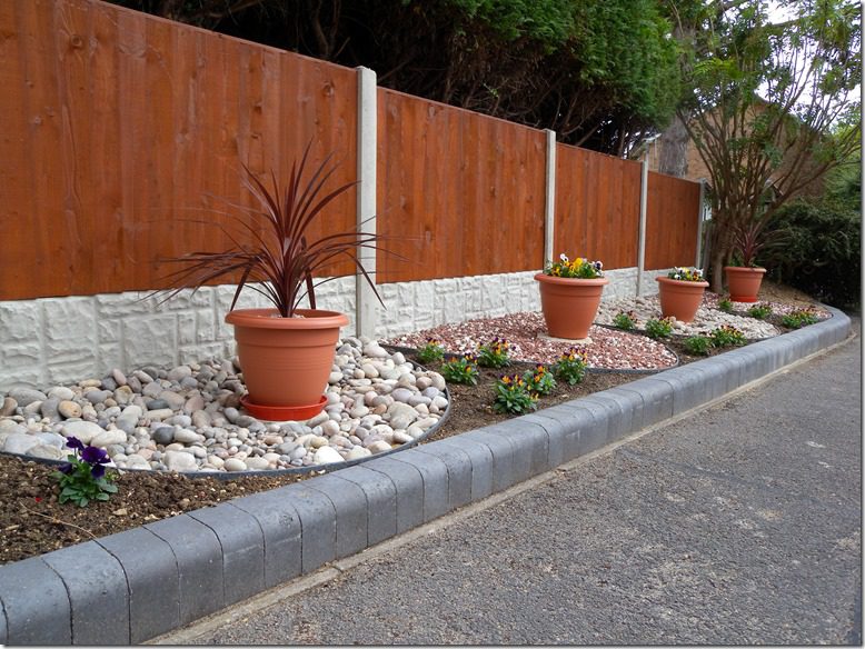 EcoLat Garden Edging Project Finished