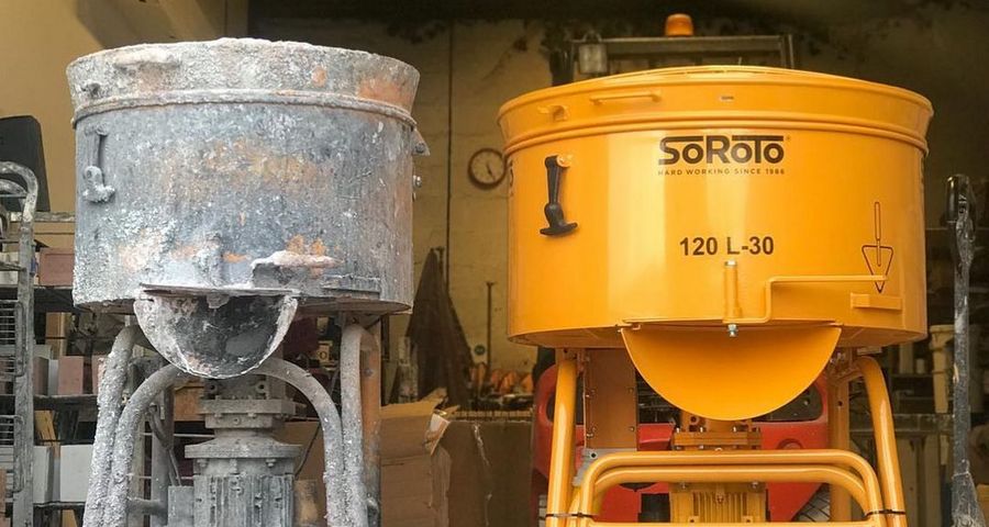 SoRoTo Concrete Mixer - Green And Blue UK