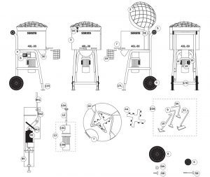 SoRoTo 40L Spare Parts