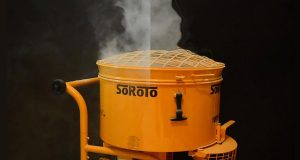 SoRoTo dust controller in use