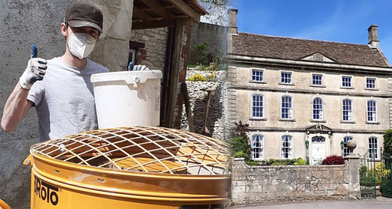 Lime Mortar Mixer Testimonial - Hubert Restoration