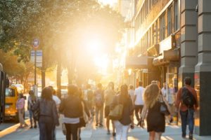 Tree pits are designed to withstand heavy foot traffic