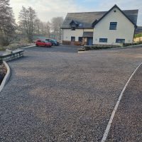 X-Grid is used on the driveway of Himley Field Cottage in Dudley, West Midlands