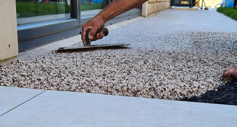 A resin pathway can add an attractive feel to any property