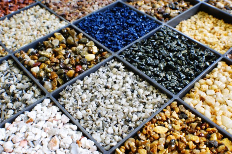 More than 40 styles or blends of resin bound gravel are available.