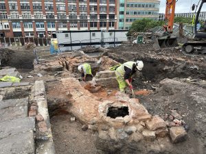 Durham University preparing a construction site