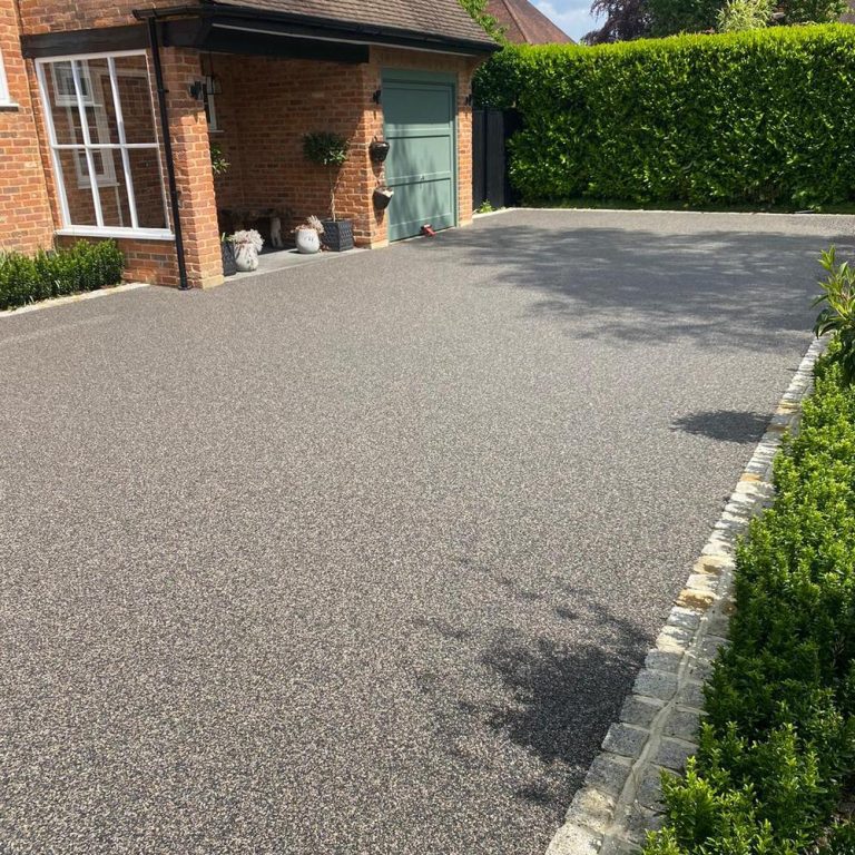 Ocean Grey Resin Bound Gravel Driveway - Completed Project