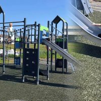 Rubber Mulch Playground Surfacing For Balivanich Play Park - Featured Image