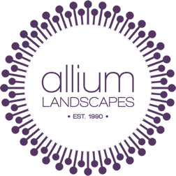 Allium Landscaping Logo