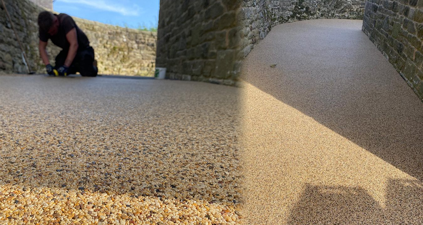 Caramelita Resin Bound Path and Patio Installation - Featured Image