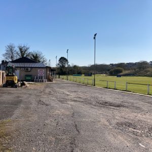 Dalton United FC - Car Park Before