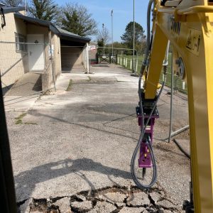 Removing Existing Car Park