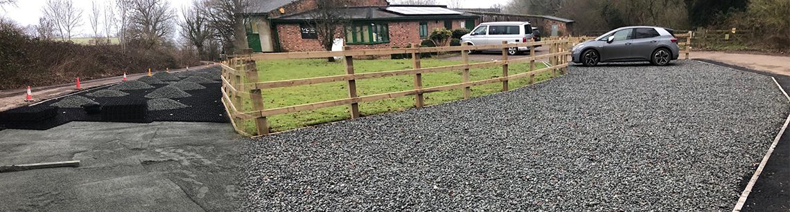 300m2 X-Grid Car Park by Chapman Trice - Featured Image