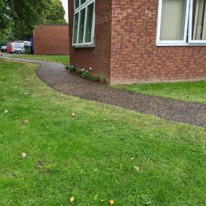 Soft Gravel Pathway at School