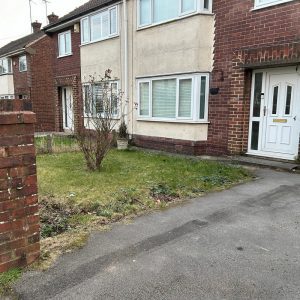 Driveway Before Photo