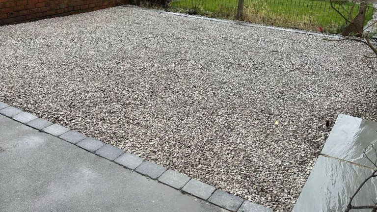 X-Grid Gravel Driveway Extension Complete