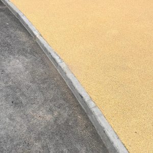 Resin Bonded Pathway close up at East Midlands Airport