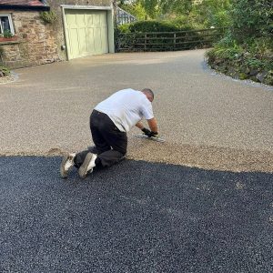 PERMABOUND Driveway Being Installed