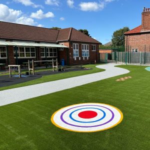 PERMABOUND space grey pathway and target