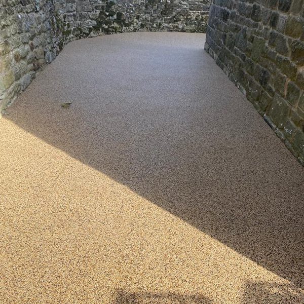 Finished Resin Bound Path - Left