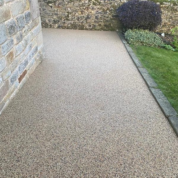 Finished Resin Bound Path - Right