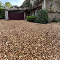 Gravel driveway