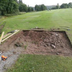 Ground-Excavated-Framework-In-Place-1st-All-Weather-Tee
