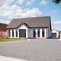 Resin bound driveway