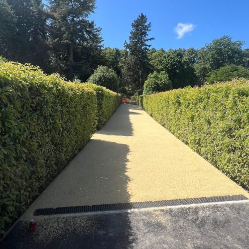 LeesonGrip Autumn Quartz Resin Bonded at Wentworth Castle