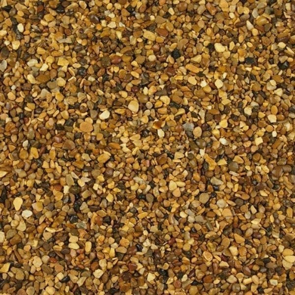 Amber Gold Resin Bound Aggregate Gravel