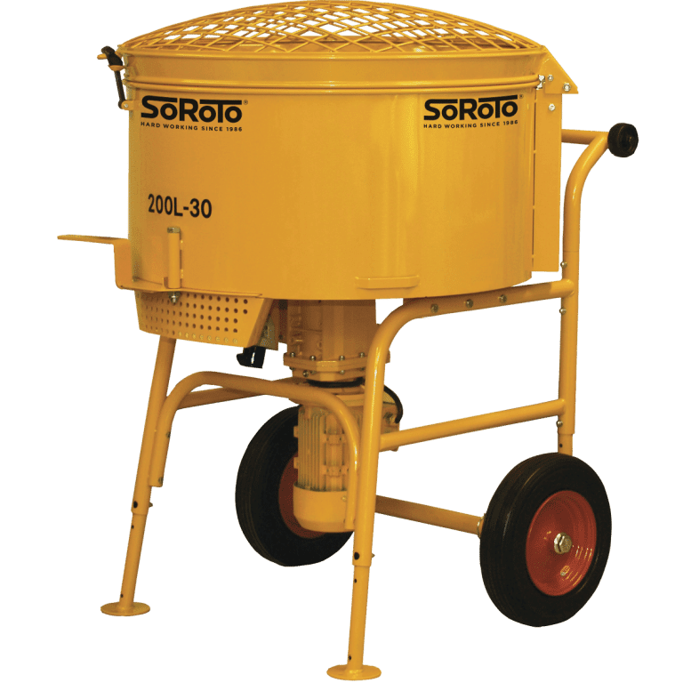 Forced Action Mixer SoRoTo Mixers Resin Bound Mixer