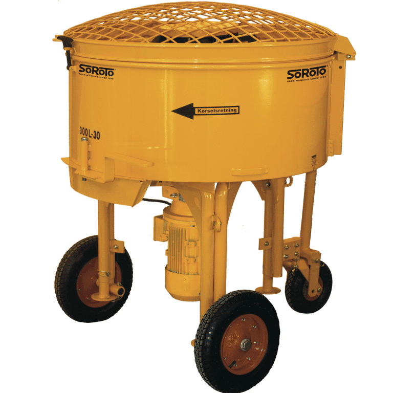 Forced Action Mixer SoRoTo Mixers Resin Bound Mixer