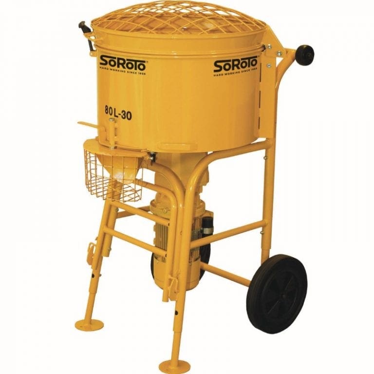 Forced Action Mixer SoRoTo Mixers Resin Bound Mixer