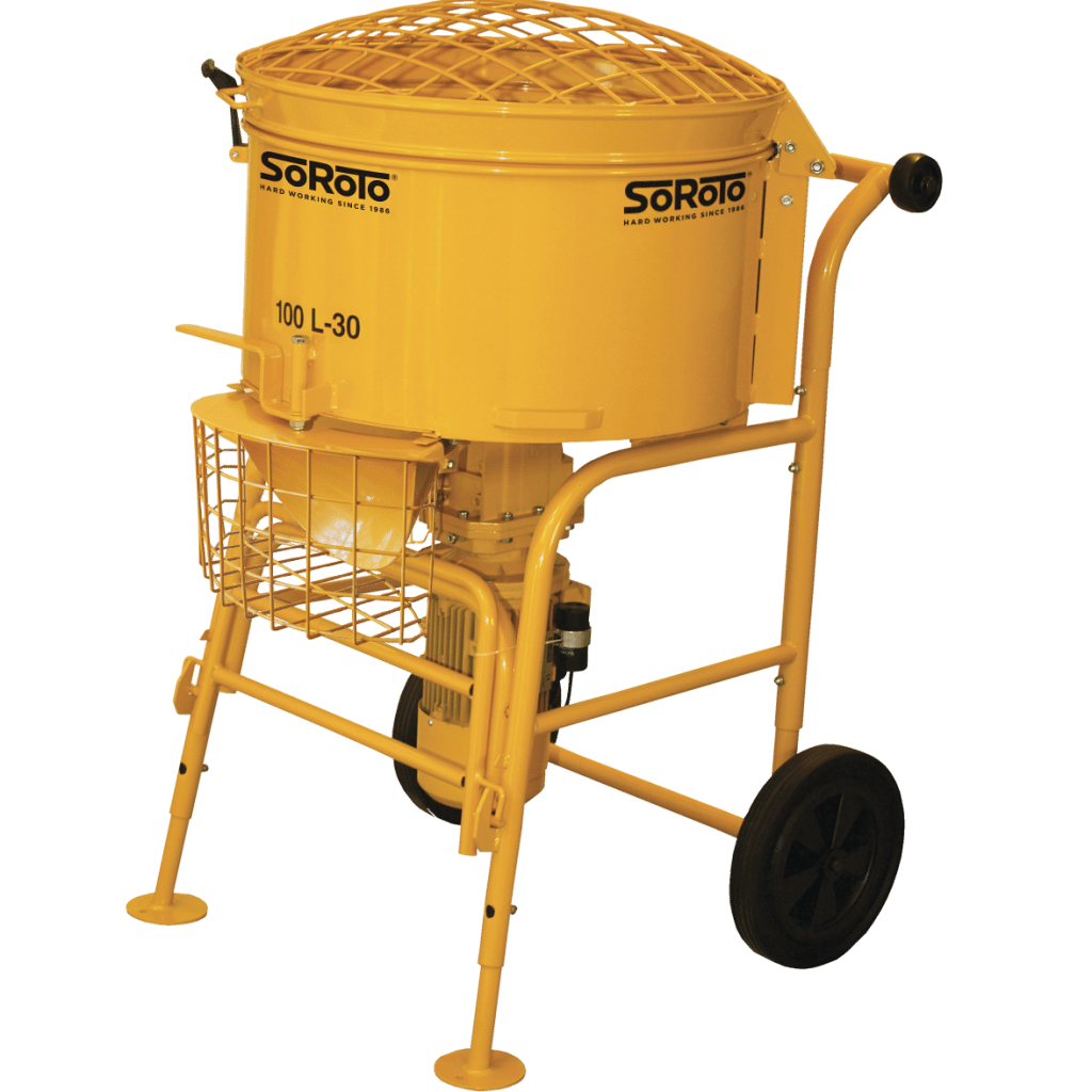 Resin Bound Mixer SoRoTo Forced Action Mixers Resin Mixer