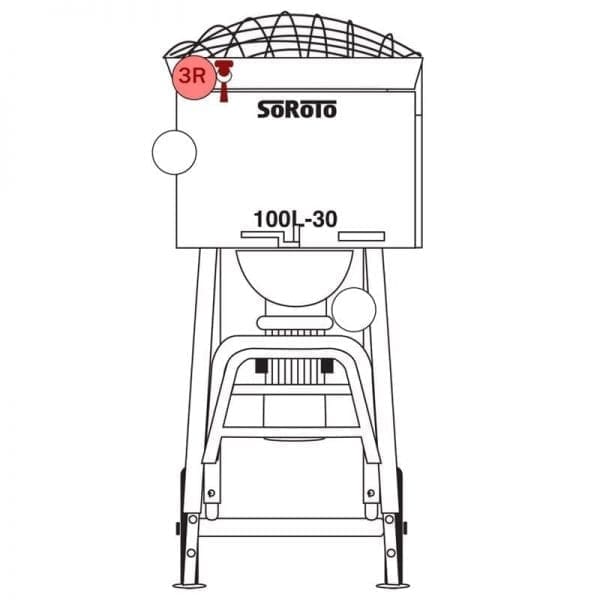 100.003R | Rubber Strap for Grid Lid