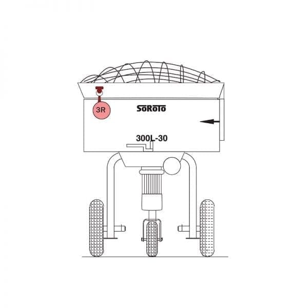 300.003R | Rubber Strap for Grid Lid
