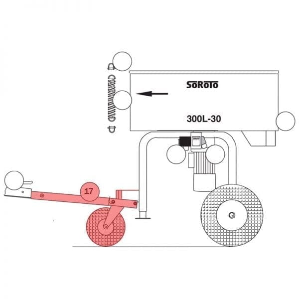 300.017 | Pole EXCL. Globe coupling
