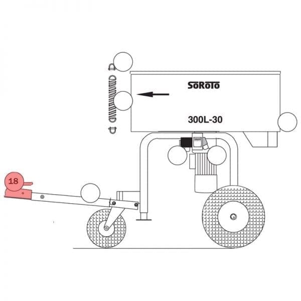 300.018 | Globe coupling INCL. Bolt and nut