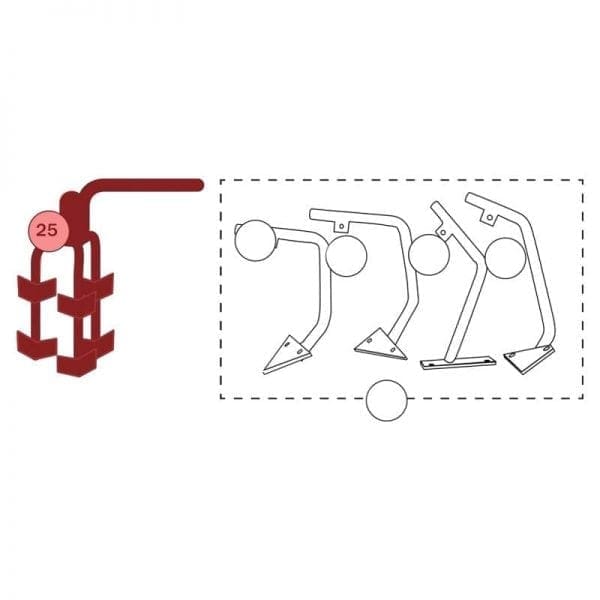 300.025 | TURBO mixer arm (for mixing builder's mortar)