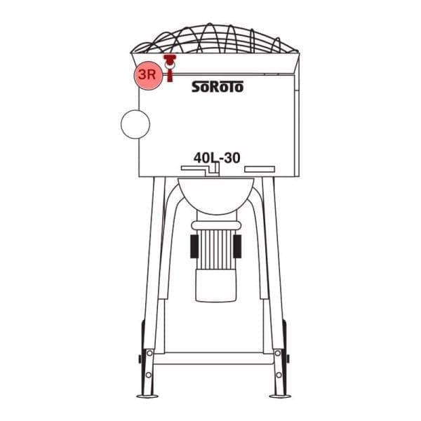 040.003R | Rubber Strap for Grid Lid