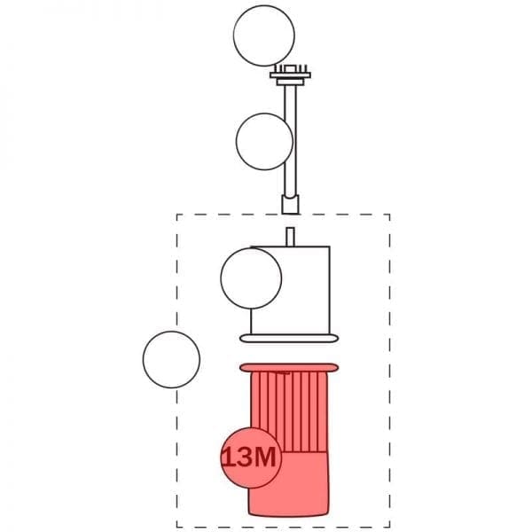 040.013M-110V | Motor ONLY - 0,75 kW 110V