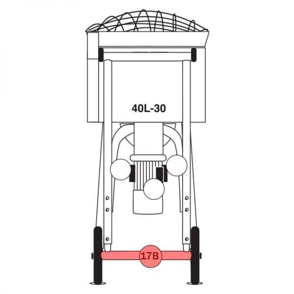 040.017B | Telescope Leg, Rear
