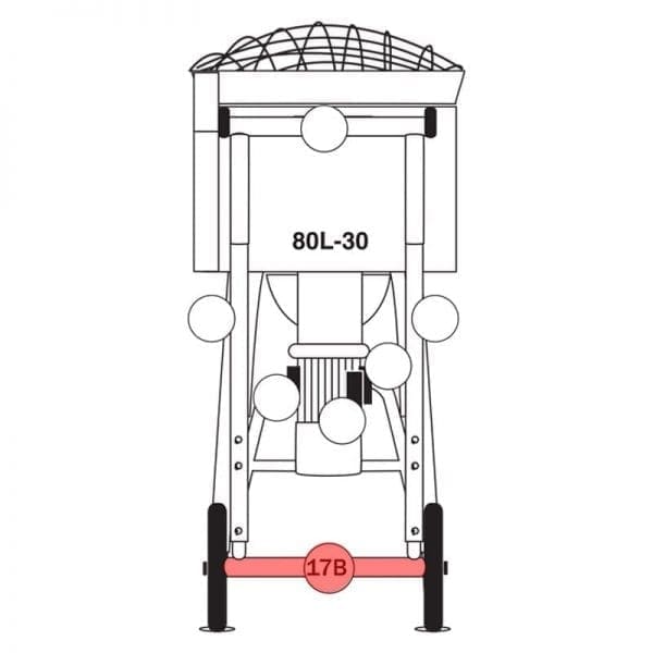 080.017B | Telescope Leg, Rear