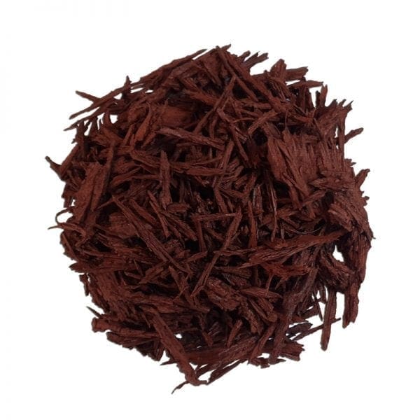 Rubber Mulch - Redwood 10kg - Image 2