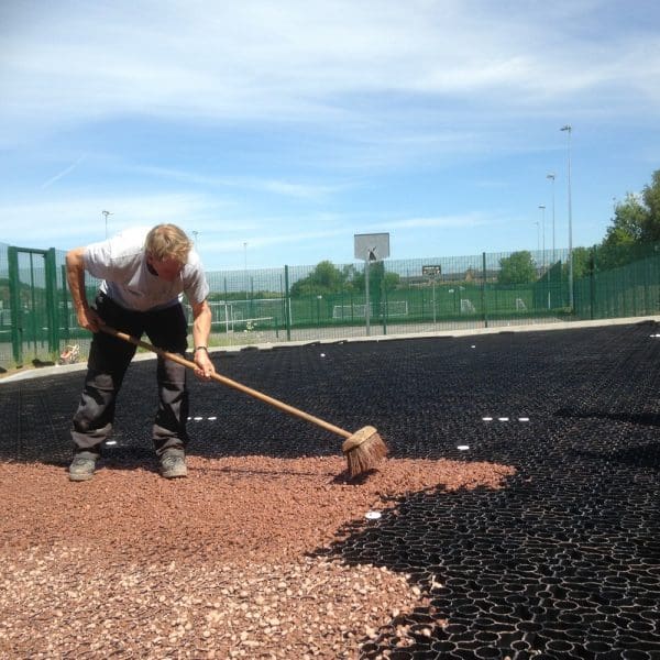 X-Grid Car Park At Belper School