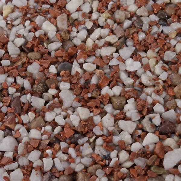 Blush Quartz Resin Bound Gravel Sample