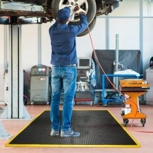 Anti fatigue mats - Coba Bubblemat Connect Non-Slip Flooring