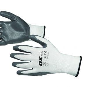 OX Tools Nitrile Flex Gloves - Size 10 (XL) 